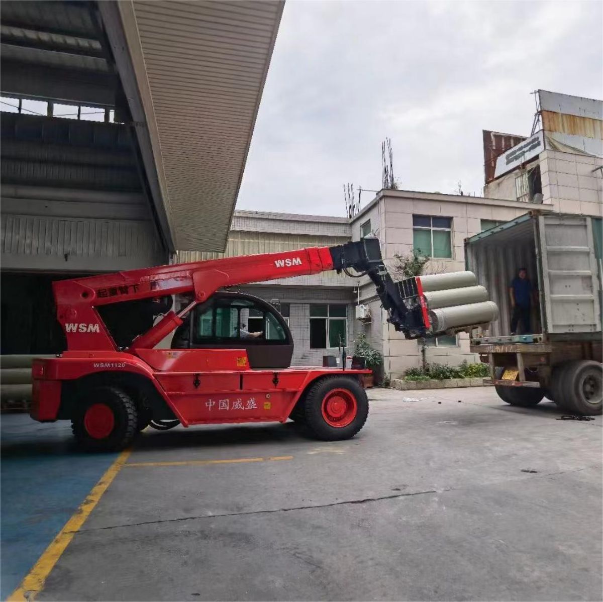 Telescopic Boom Forklift Loader